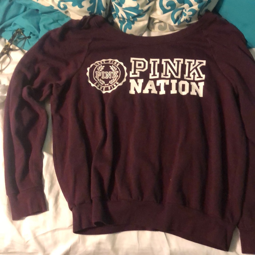 Pink Crewneck Sweater (L)
